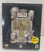 NEW Europa Universalis II Big Box The Struggle Can Begin PC Video Game Strategy picture