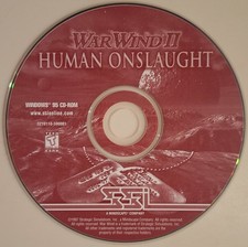 War Wind II Human Onslaught PC CD-Rom Game Disc Only picture