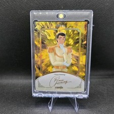 Gold /10 Prince Charming Script Art 2025 Kakawow Disney CDT-SG-22 SSP US SELLER picture