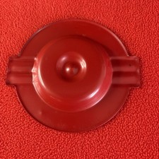 Vintage 1970's Era Coke COCA-COLA Wave Design Ashtray Ash Tray 5.25