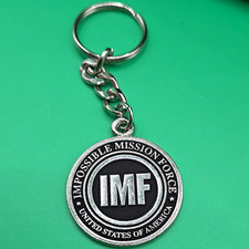 Mission Impossible: IMF (Impossible Mission Force) Metal Keychain picture