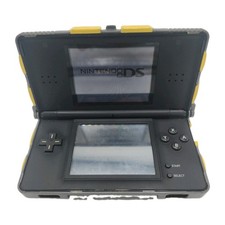 Nintendo DS Lite System Console - Onyx Black w/ Bumblebee Armor & Yoshis Island picture