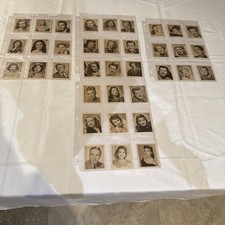 1948 Bowman Movie Stars Complete set Of 36 picture