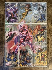 X-MEN [9 PACK] DANGER ROOM SET HOMAGE CONNECTING COVERS EXCLUSIVE TRADE BUNDLE picture