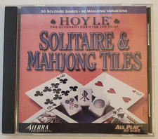 Hoyle: Solitaire & Mahjong Tiles, (PC, CD-ROM, 2000, Sierra), See Description picture