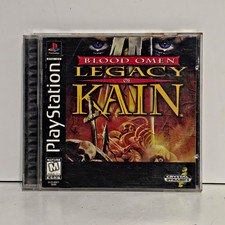 Blood Omen: Legacy of Kain PS1 Action Adventure Horror M 1996 NTSC-U/C Manual picture