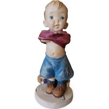 Vintage 1997 Paw Prints Tots William Figurine Graham Miller Boy Statue 92003 picture