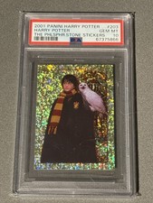 2001 Panini Harry Potter and the Philosophers Stone Stickers Hedwig #203 PSA 10 picture
