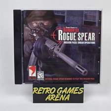 Rainbow Six: Rogue Spear - Urban Operations Ops (PC CD-ROM) Jewel CIB COMPLETE picture