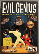 Evil Genius - Sierra - Small Big Box - Manual - Discs - Complete picture