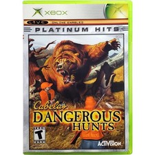 Cabela's Dangerous Hunts Platinum Hits - Microsoft Xbox Pristine 1Y Guarantee picture