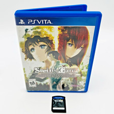 Steins Gate Sony PlayStation Vita PS Vita Complete Tested PQube Anime Manga CIB picture