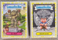 Garbage Pail Kids GPK Goes on Vacation Pick a Card, Phlegm Yellow parallel. picture