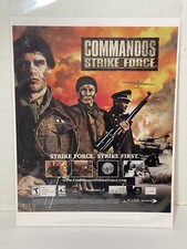 Commandos: Strike Force Xbox PS2 PC 2006 Print Ad/Poster Official WWII Game Art picture