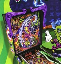 Bally Cirqus Voltaire Pinball Head Scrolls ( Ultra RARE ) picture