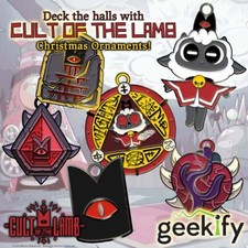 Cult of the Lamb – Character Christmas Ornaments (Officially Licensed) picture