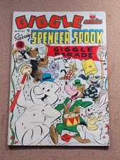 Giggle Comics Starring Spencer Spook 1954 Golden Age ACG Comic HTF Combined Ship picture