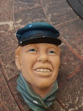 Bossons Chalkware 1986 Head Drummer Boy. Civil War. Made in England picture