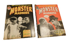 2 VINTAGE Monster Madness Magazine #2 &3, Marvel Comics, 1973 picture
