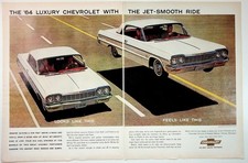 1964 Chevrolet Impala Sport Coupe Vintage Magazine Print Ad Luxury Ride picture
