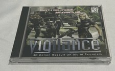 Vigilance PC 1998 3D Action Assault On World Terrorism CIB Tested picture