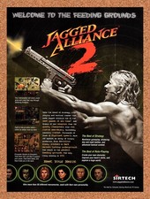 1998 Jagged Alliance 2 PC Original Advertisement / Retro Promo v1 picture