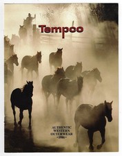 Vintage 1986 TEMPCO Western Outerwear Promo Ad Brochure - Horses picture