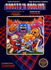 Ghosts 'N Goblins For Nintendo NES Vintage 8E picture