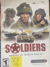 Soldiers: Heroes of World War II - PC - Strategy Game - COMPLETE Manual & Code picture