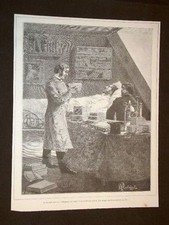 The visit to the dying picture