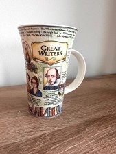  Vintage Dunoon Great Writers Mug Caroline Dadd Scottish Stoneware Book Lovers picture