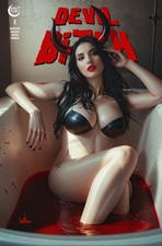 Everette Hartsoe DEVIL BITCH #1 -COVER A- 70'S STYLE HORROR GRINDHOUSE COMIC picture