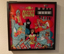 lluminated Pinball Backglass Art: Bally -