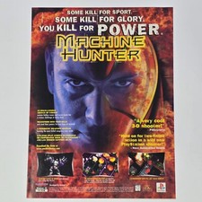 Machine Hunter PlayStation 1 PS1 PC Power Print Ad/Poster Promo Art picture