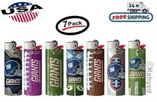 BIC NFL New York Giants Lighters All Brand New and Officially Licensed (7 Pack) picture