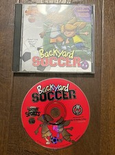 Backyard Soccer PC Computer Video Game Win/Mac CD-ROM 1998 EUC picture
