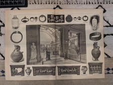 1880 Metropolitan Museum Centerfold, Gowanus — Harpers Weekly — Nast, Apr 10 picture