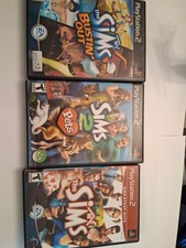 Playstation 2 - The Sims, The Sims-Bustin' Out, The Sims 2 Pets picture