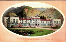 Arrowhead Springs California Arrowhead Hot Springs Hotel Antique Postcard picture