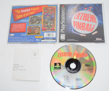 Extreme Pinball (PlayStation PS1 PSX) Black Label Game Complete w/ Reg Card picture