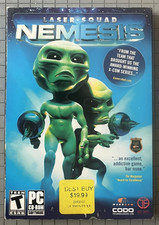 Nemesis: Laser Squad (PC) – Small Big Box – Complete – Foldout + Manual + Code picture