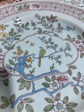 Vintage Adams China Singapore Bird  Dinner Plate  Made in England 2744 picture