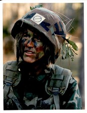 GA302 1995 Original Color Photo PAULA ZAHN MARINE TRAINING