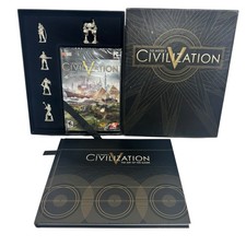 Sid Meier's Civilization V Special Edition w/ Figures Sealed Game / DVDs picture