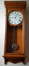 Antique The Standard Electric Time Co Waterbury, Ct Battery Electric Wall Clock picture