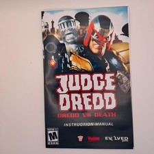 Reproduction Manual - Judge Dredd- Dredd Versus Death - PS2 picture