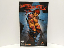 State of Emergency 2 - Instruction Manual Only Playstation 2 PS2 picture