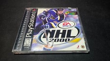 NHL 2000 Hockey EA SPORTS Sony Playstation 1 PS1 EX+NM cond COMPLETE+reg card picture