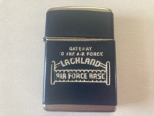 Vtge 1960 Gateway To The Air Force Lackland A F Base Lighter Made in Austria picture