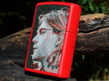 Kurt Cobain Zippo Lighter - Nirvana - Rare - Nevermind - Grunge - Drain You picture